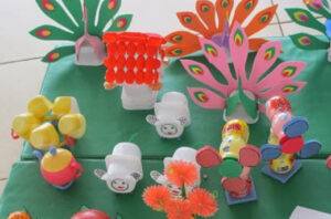 làm con vật từ vỏ hộp sữa chua