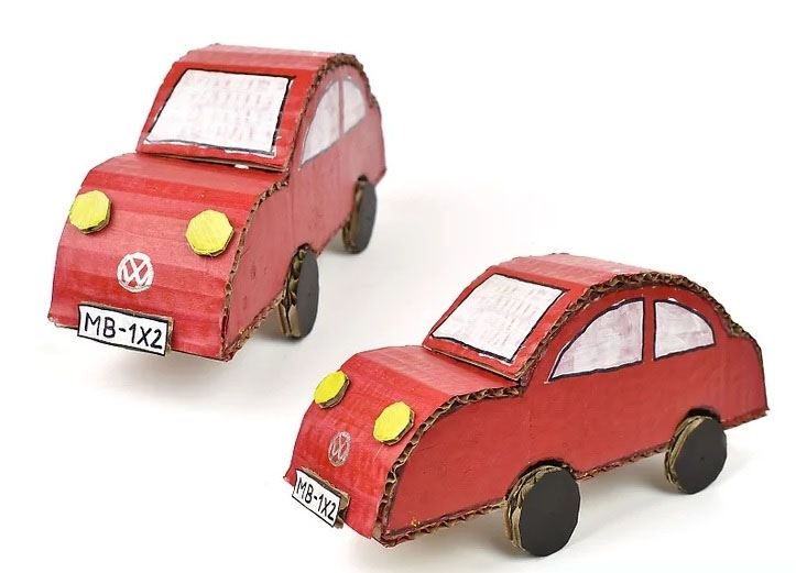 làm đồ chơi từ thùng sữa