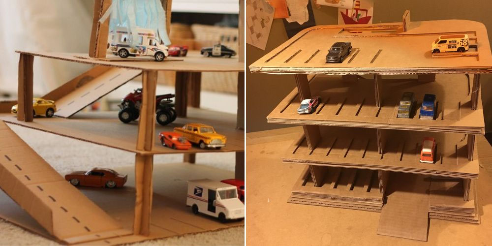 làm đồ chơi từ thùng sữa