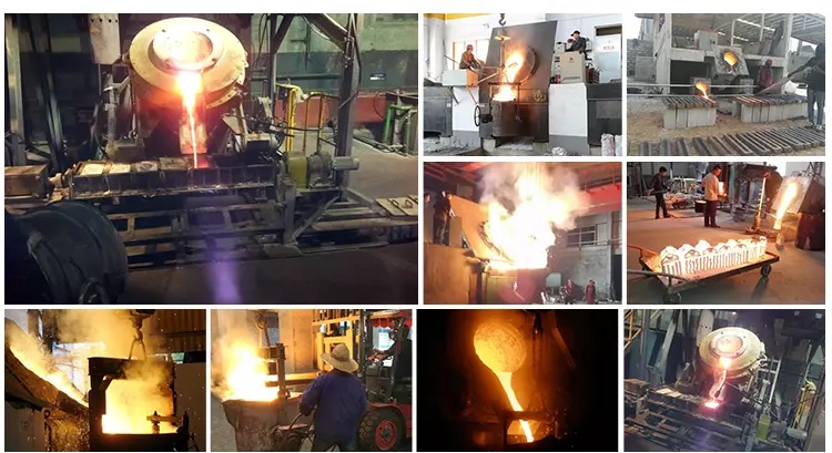 Tiến hành nung chảy sắt phế liệu
