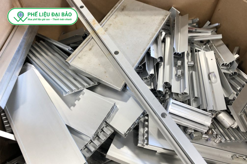 Phế liệu nhôm là các sản phẩm bằng nhôm đã qua sử dụng