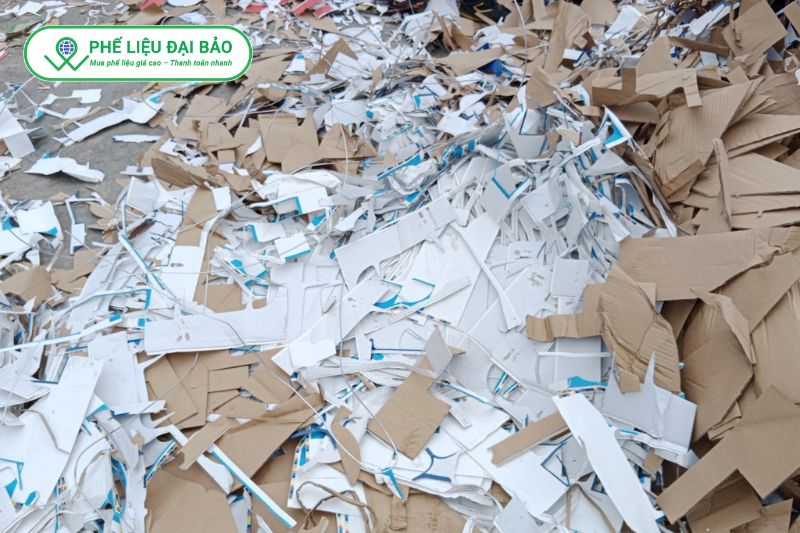 Phế liệu Đại Bảo thu mua giấy vụn phế liệu tại Bình Dương