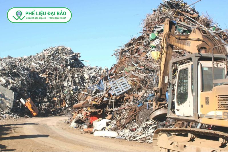 Phế liệu Đại Bảo thu gom phế liệu tận nơi nhanh chóng và hoàn toàn miễn phí