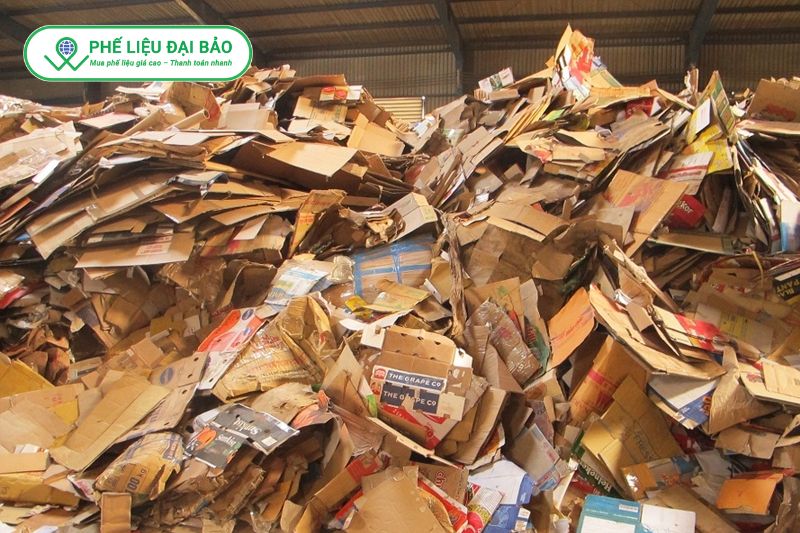 Phế liệu Đại Bảo thu mua đa dạng giấy vụn phế liệu Đồng Nai giá ổn định