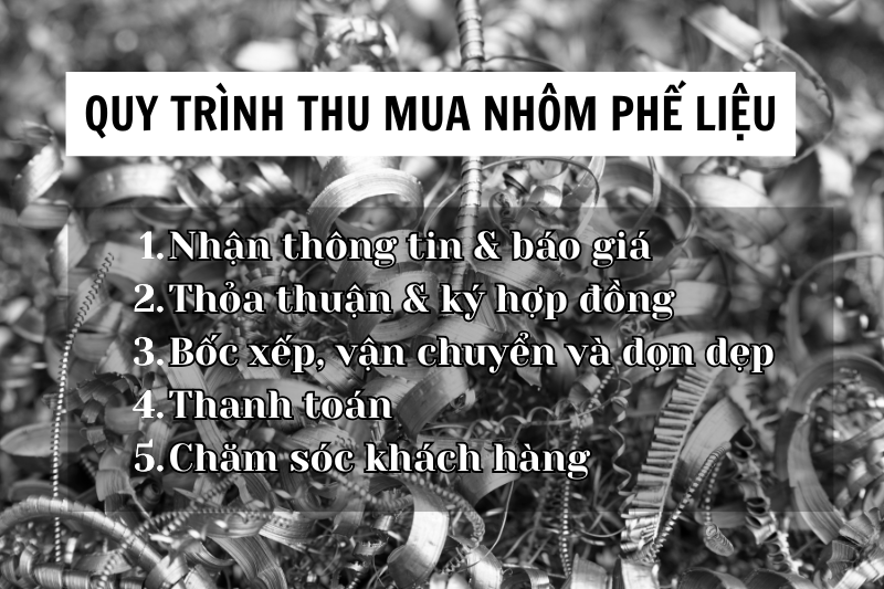 Quy trình thu mua nhôm phế liệu tại Đại Bảo