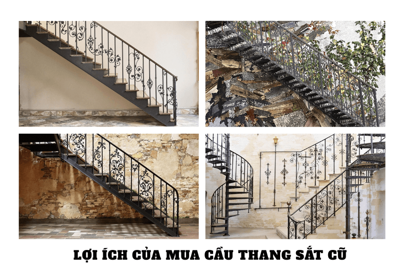 Lợi ích của người mua cầu thang cũ