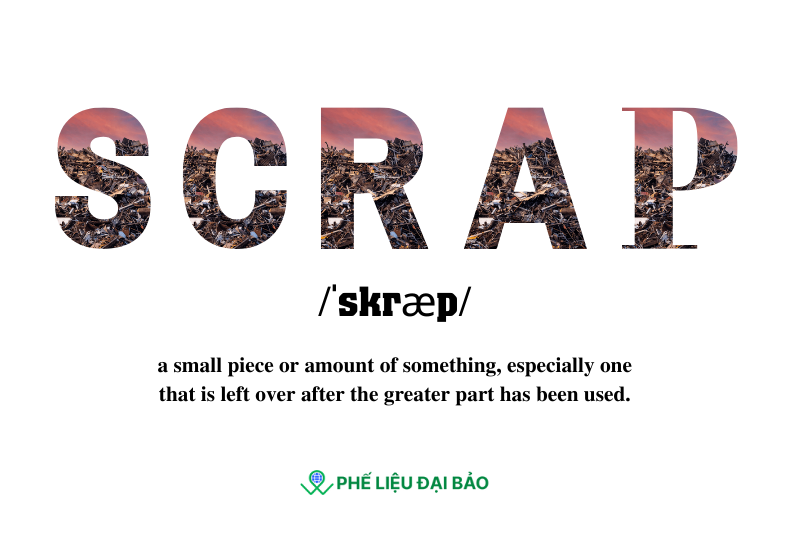 phế liệu tiếng anh