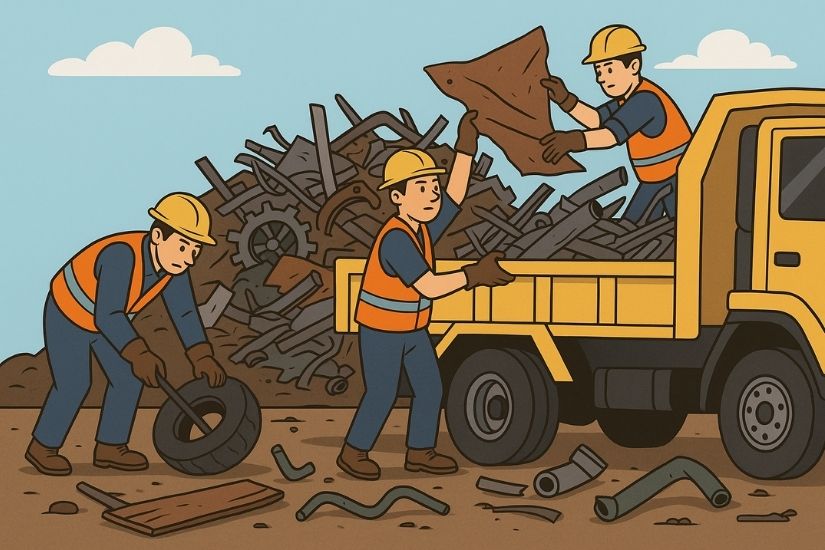 Quy trình thu mua phế liệu tại Long Thành