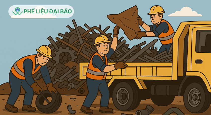 Quy trình thu mua phế liệu nhôm tại Biên Hòa