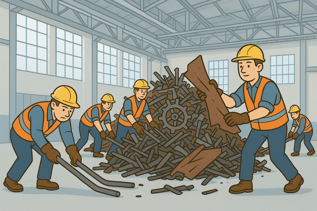 Quy trình thu mua phế liệu tại Trảng Bom