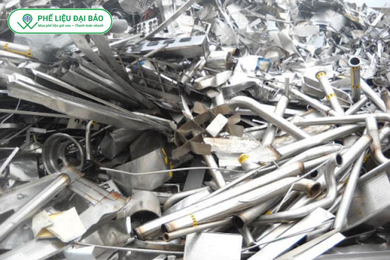 Phế liệu inox 304 phát sinh chủ yếu từ đồ gia dụng