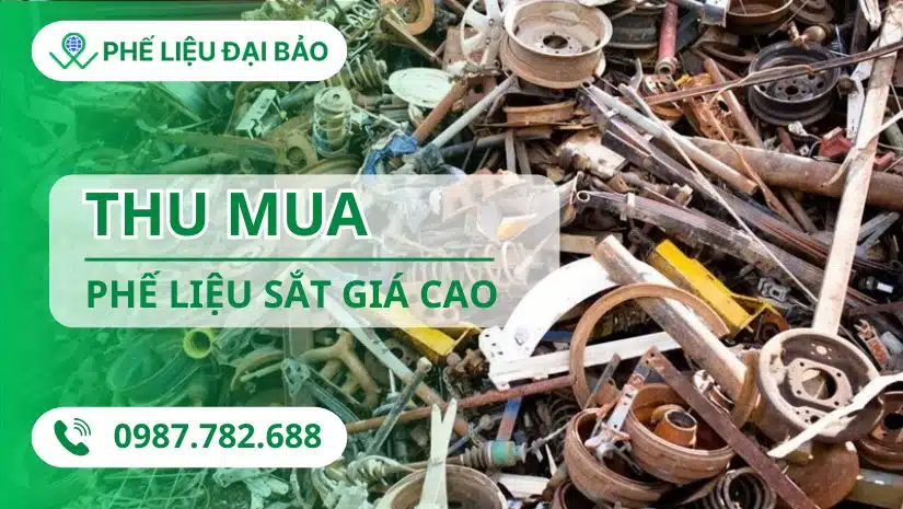 Thu mua phế liệu sắt giá cao: Bảng giá mới nhất T9/2025