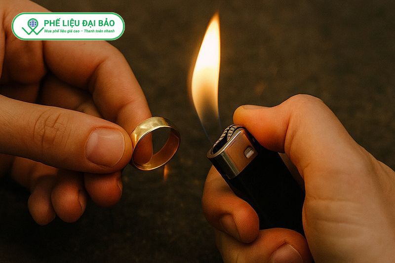 Đồng thau thật chịu nhiệt tốt không đổi màu còn hàng giả dễ biến dạng và xỉn đen