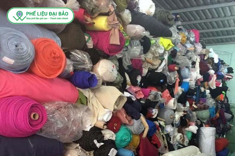 Phế liệu Đại Bảo thu mua vải vụn giá cao, nhanh chóng và liên tục với số lượng lớn