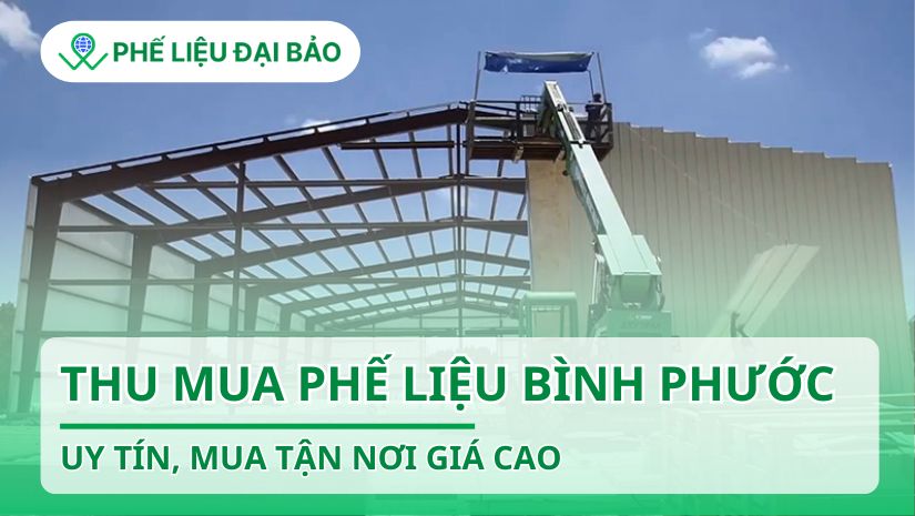 Thu mua phế liệu Bình Phước uy tín, mua tận nơi giá cao