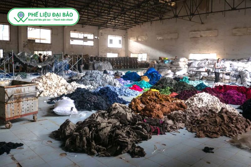 Vải phế liệu có giá trị thu mua cao