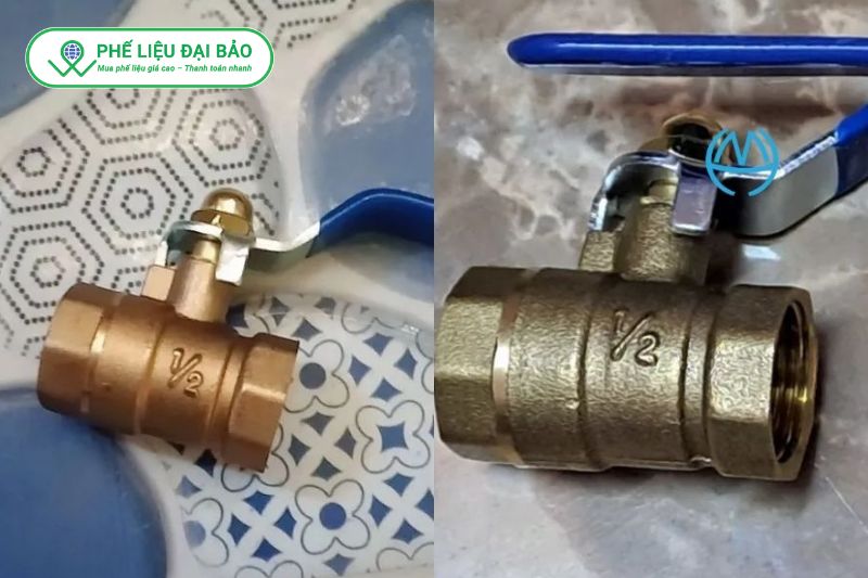 Van và đầu nối hệ thống công nghiệp thường là đồng thau cao cấp, hàm lượng Cu cao giá tốt